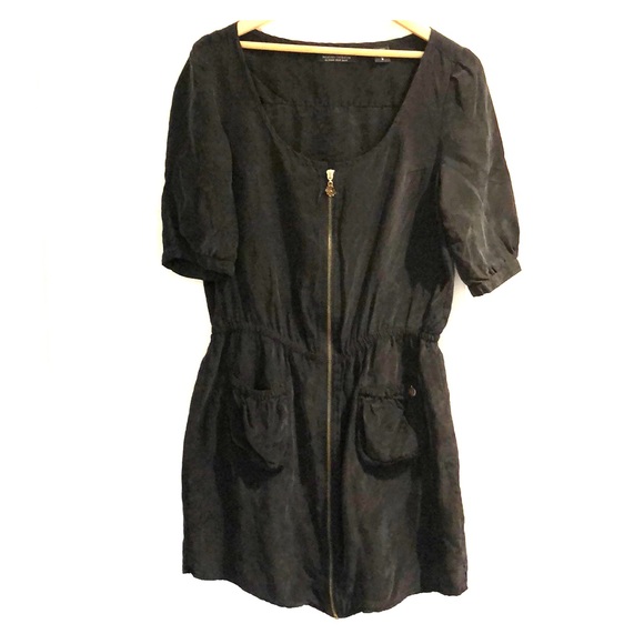 Maison Scotch cupro fabric/silk look dress Medium - Picture 1 of 4